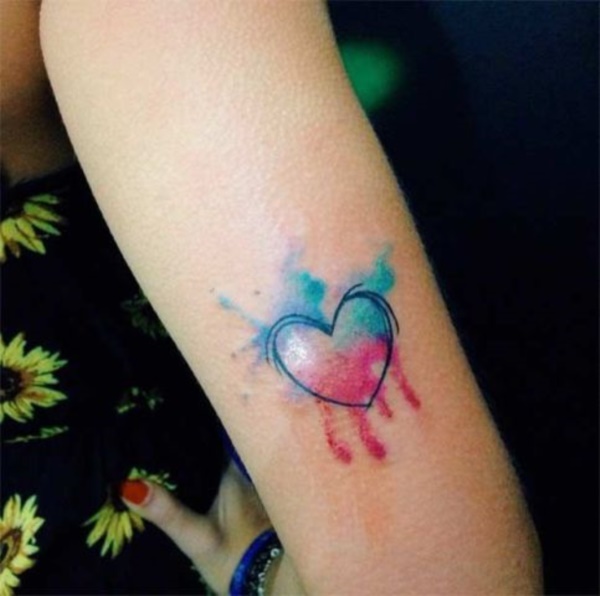 Tatuagens de coração para as mulheres Tatuagens de coração para as mulheres