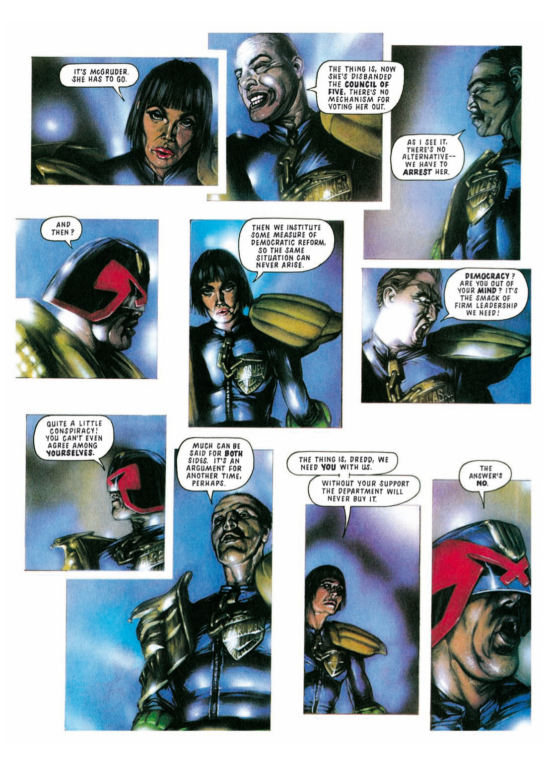 Read online Judge Dredd: The Complete Case Files comic -  Issue # TPB 21 - 28