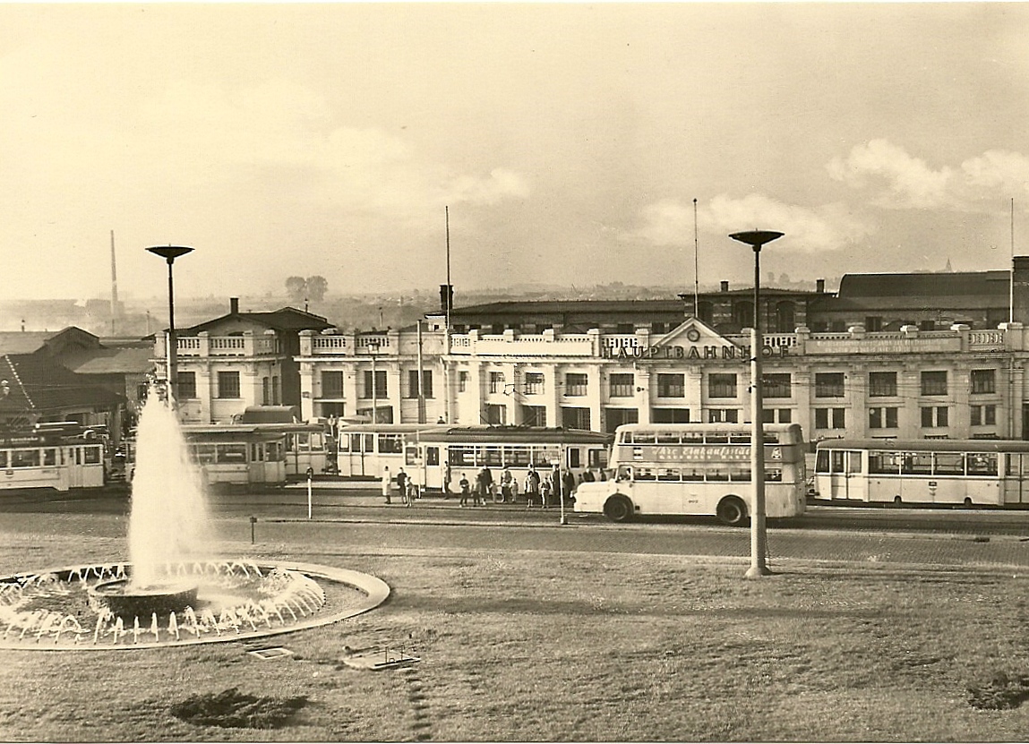 The traveler's drawer: ROSTOCK (DDR). Hauptbahnhof (1963)