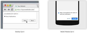 push notification marketing opt-in screen blog digital marketing bootstrap business pushmaze