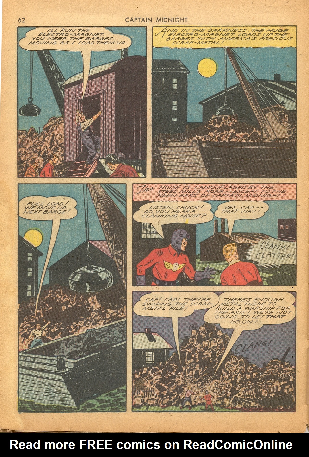 Read online Captain Midnight (1942) comic -  Issue #4 - 63