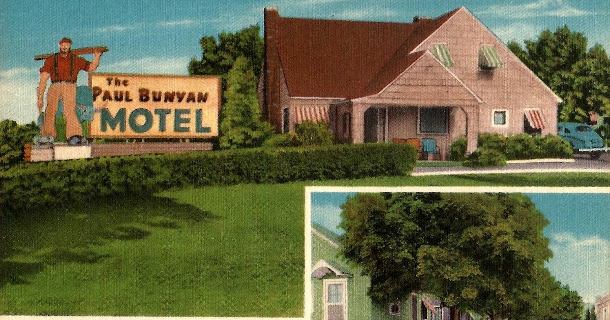 Vintage Spokane: Paul Bunyan Motel
