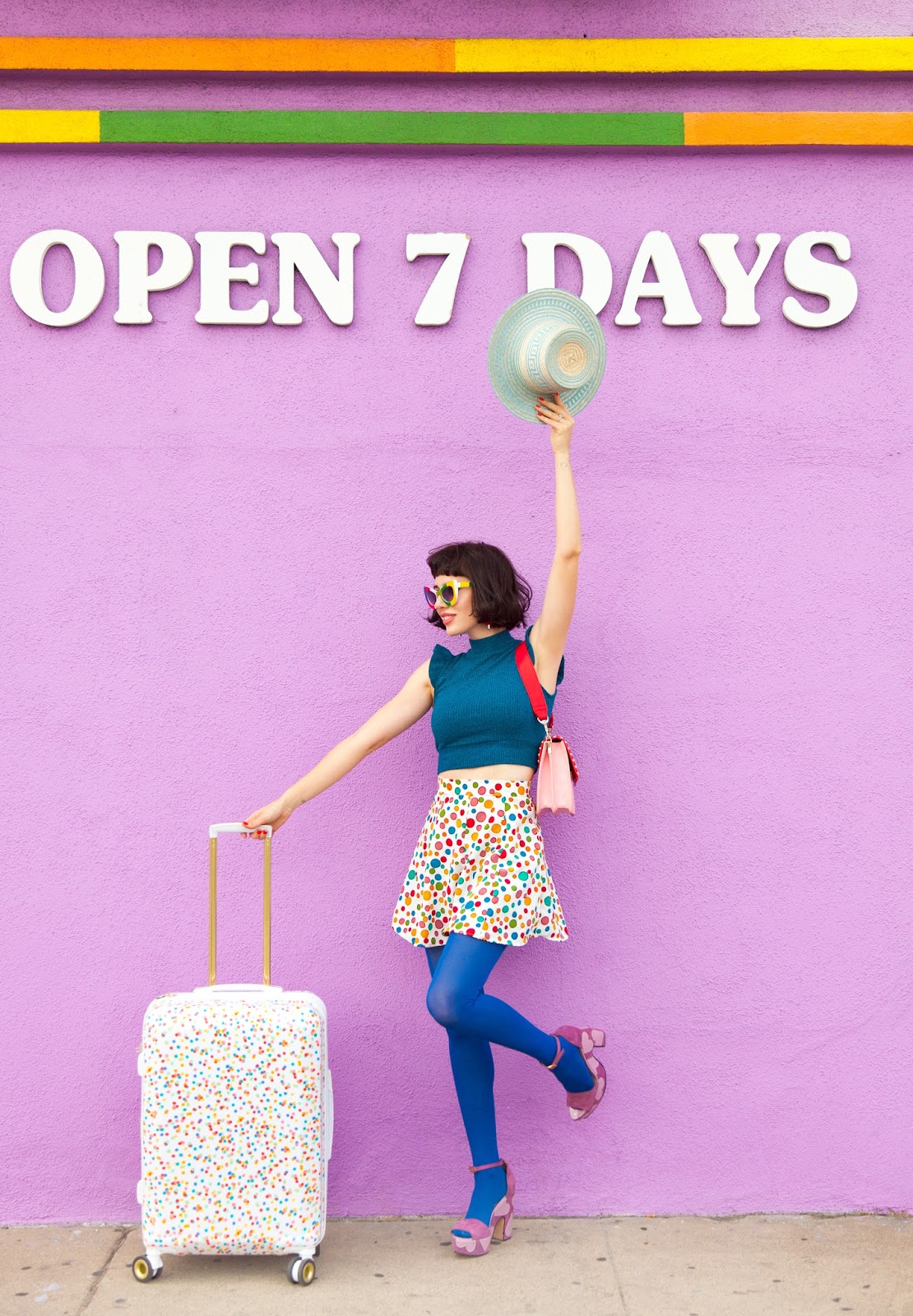 Oh Joy x Calpak A Fashion Nerd, A Colorful Fashion Blogger in Los Angeles