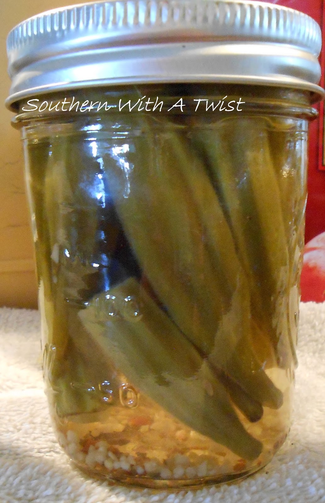 Southern With A Twist Southern Pickled Okra