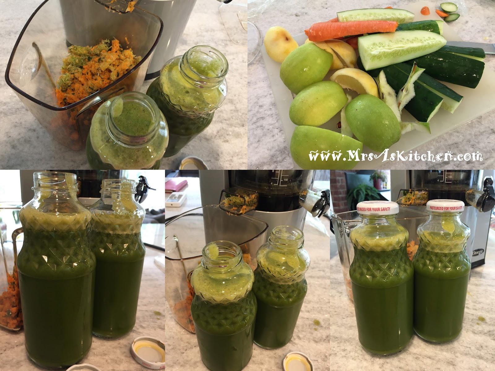 Mrs. A's Kitchen グリーンジュース