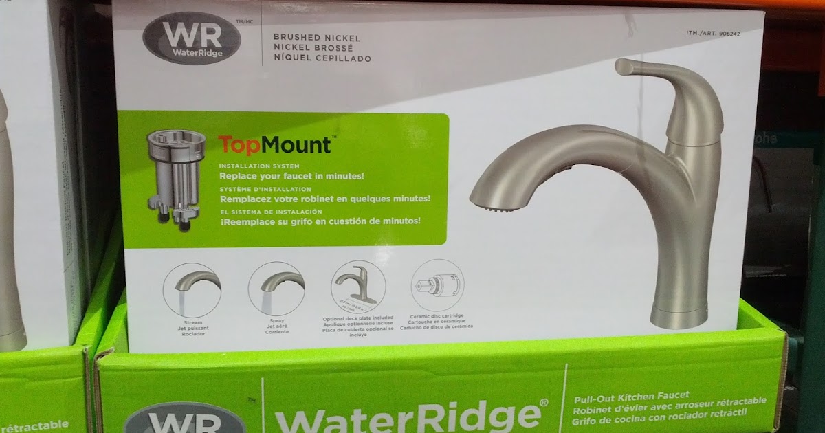 Water Ridge Pull Out Kitchen Faucet Troubleshooting Things In The Kitchen