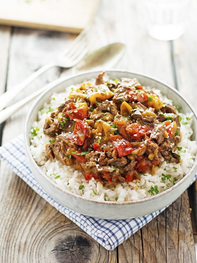 Crock Pot Pepper Steak