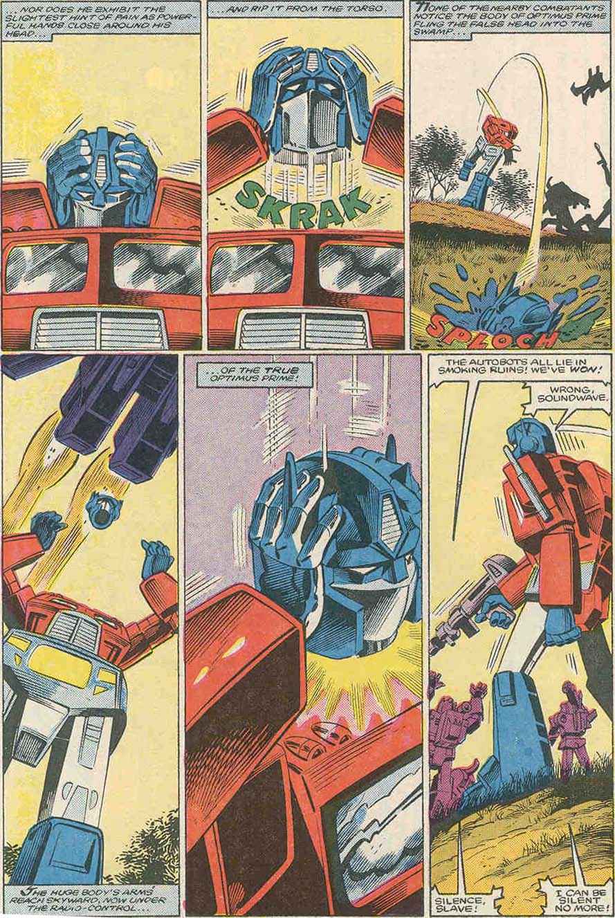 Read online The Transformers (1984) comic -  Issue #12 - 17