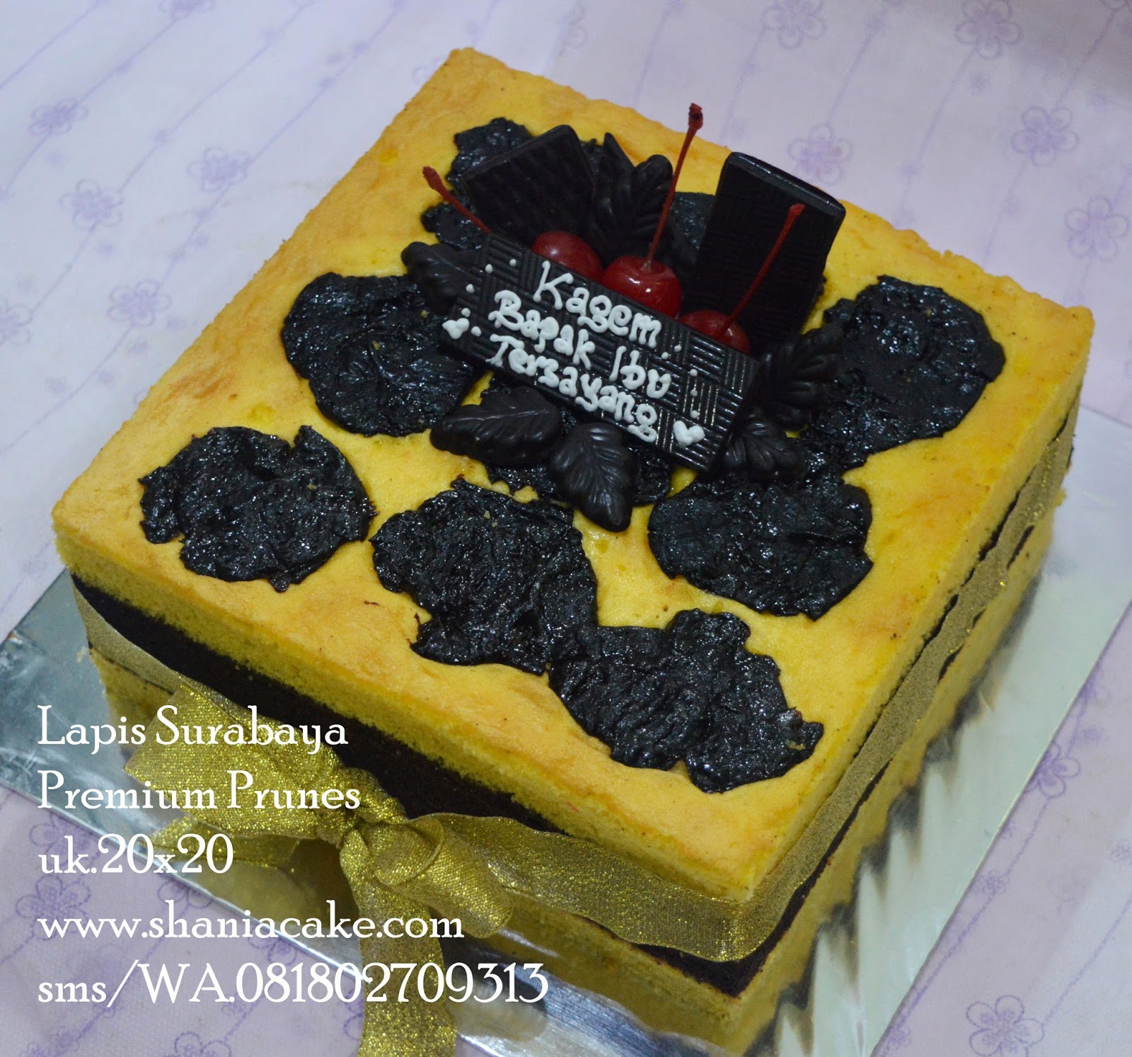 [Hantaran Jogja] Tumpeng, Lapis Surabaya, Puding Jeruk, Salad buah