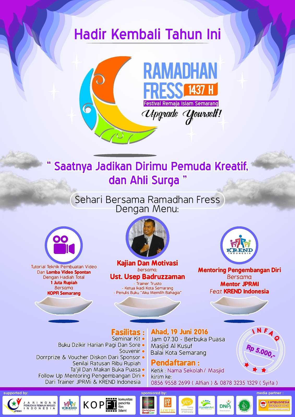 Kamu Remaja Muslim Kota Semarang Jangan Lewatkan Acara
