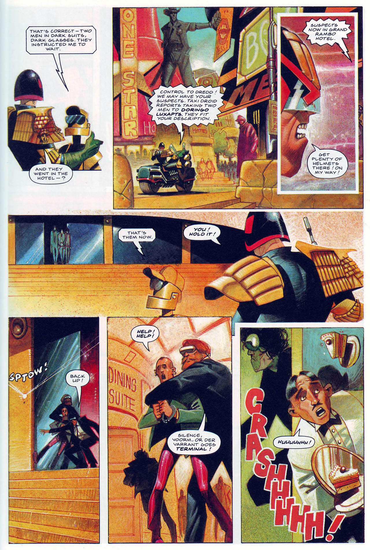 Read online Judge Dredd: The Complete Case Files comic -  Issue # TPB 14 (Part 2) - 186