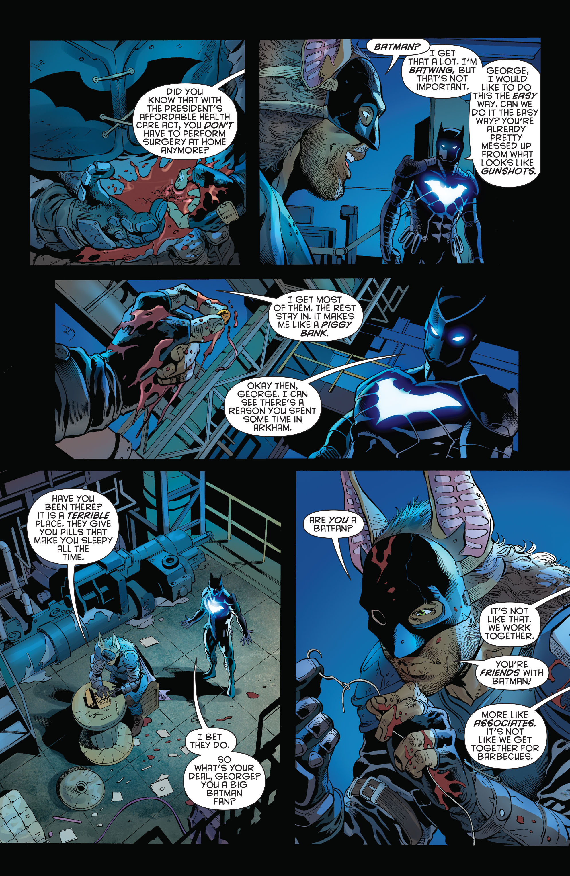 Read online Batwing comic -  Issue #33 - 13