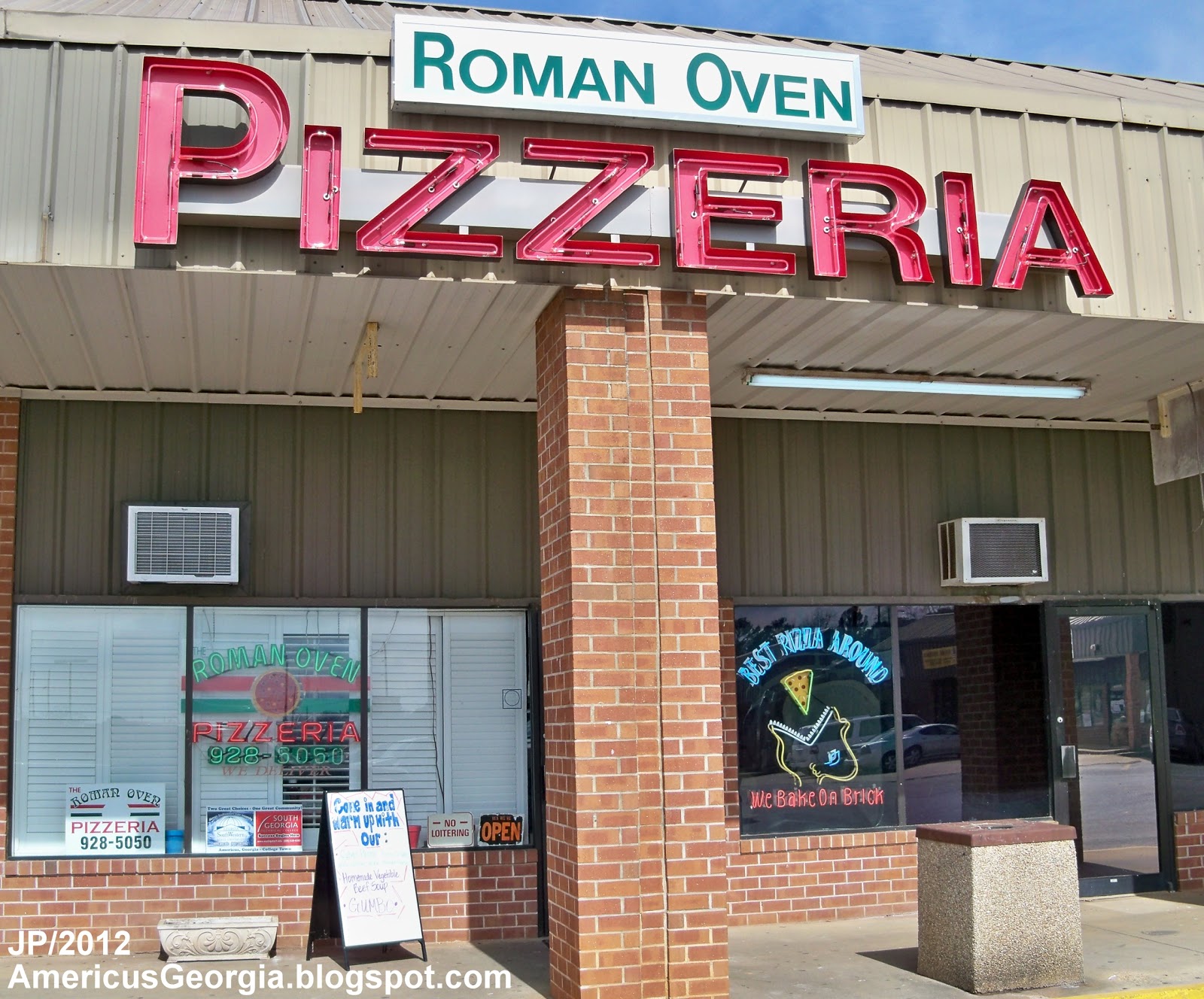 Roman Oven Pizza - Reviews Menu - Americus 317- Menuism