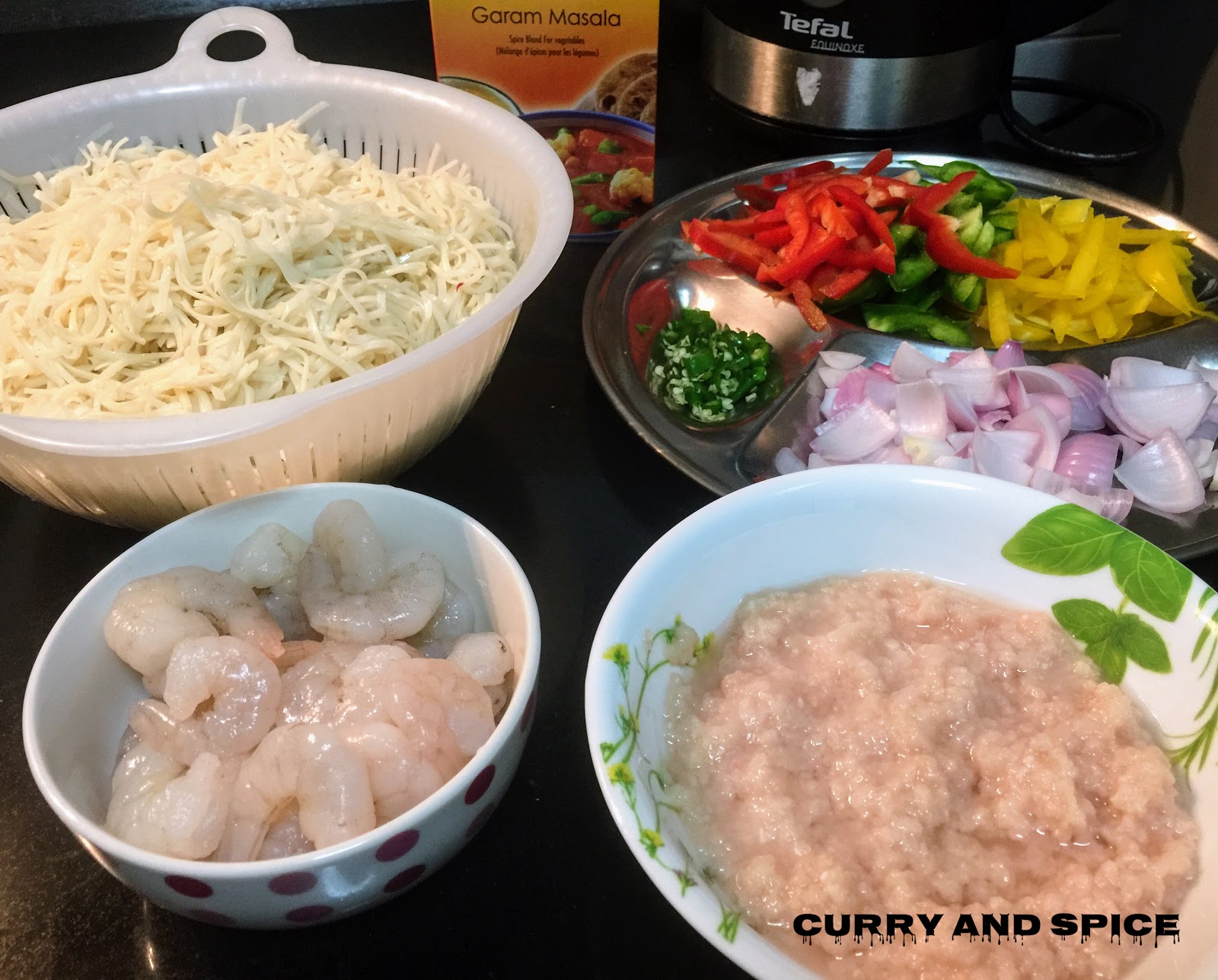 CURRY AND SPICE GARAM MASALA NOODLES
