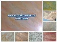 Gambar contoh pengecatan motif marmer