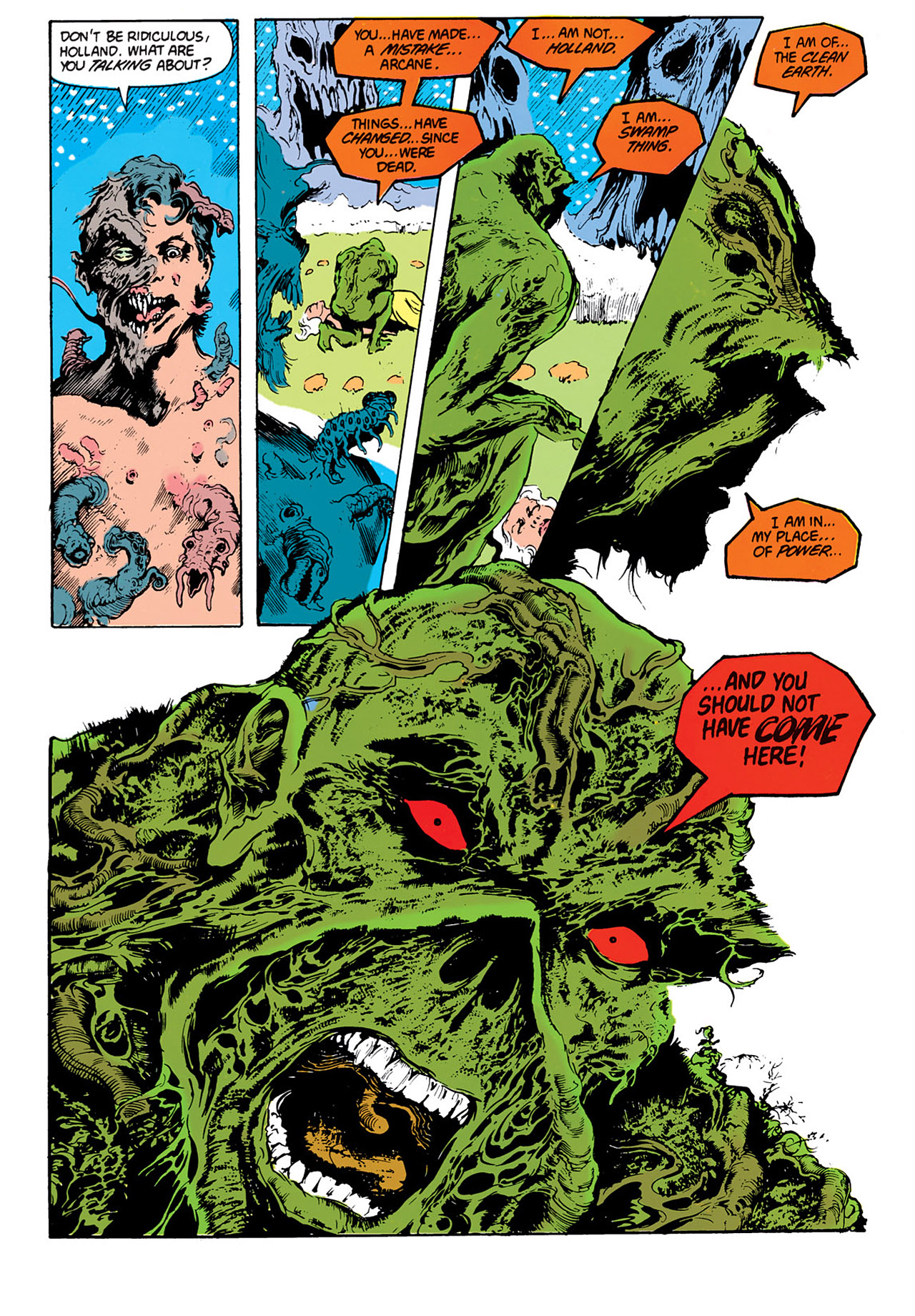 Read online Swamp Thing (1982) comic -  Issue #31 - 12