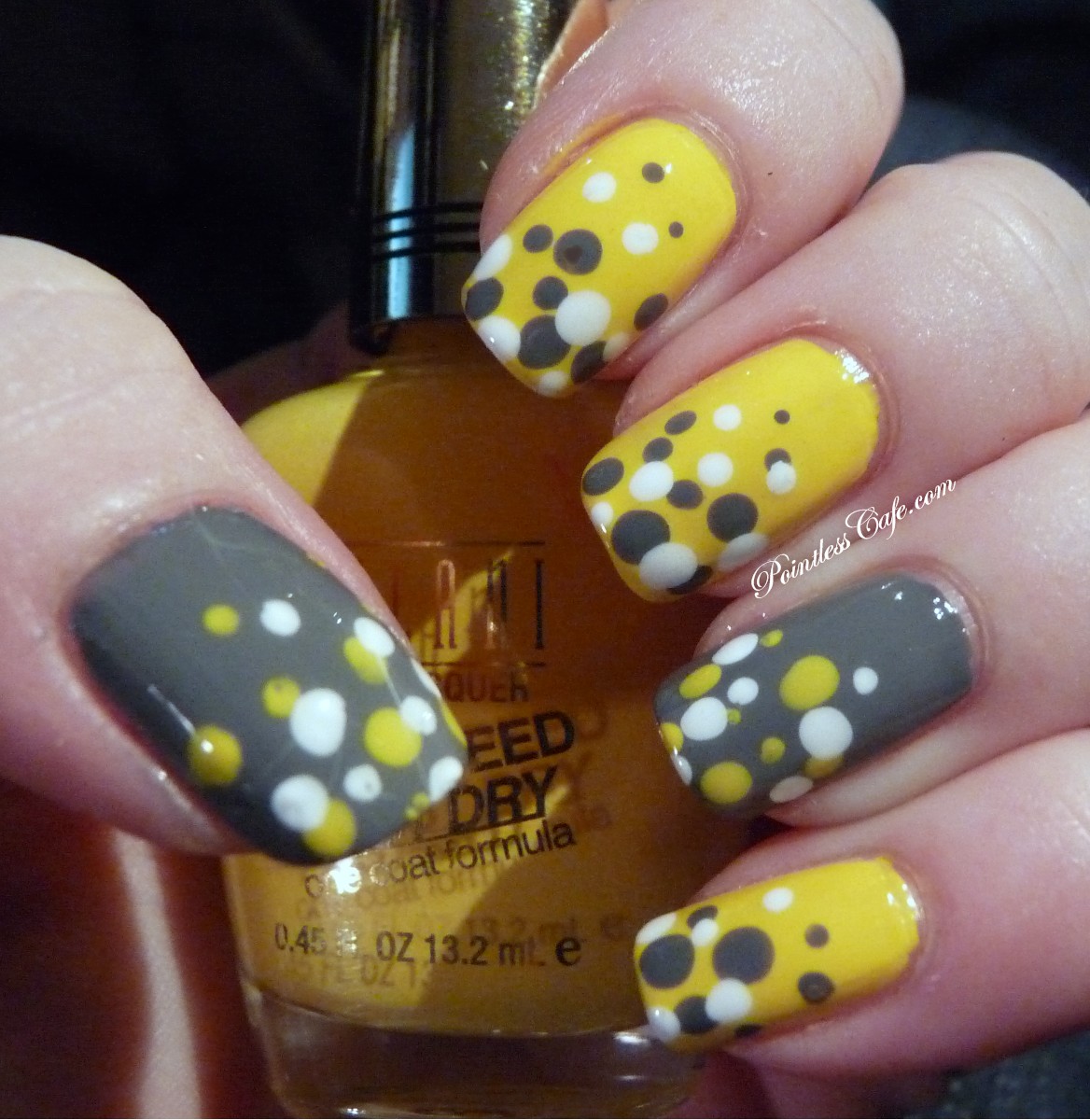 Thrifty Thursday Starring Milani and a Polka Dot Mani! | Pointless Cafe