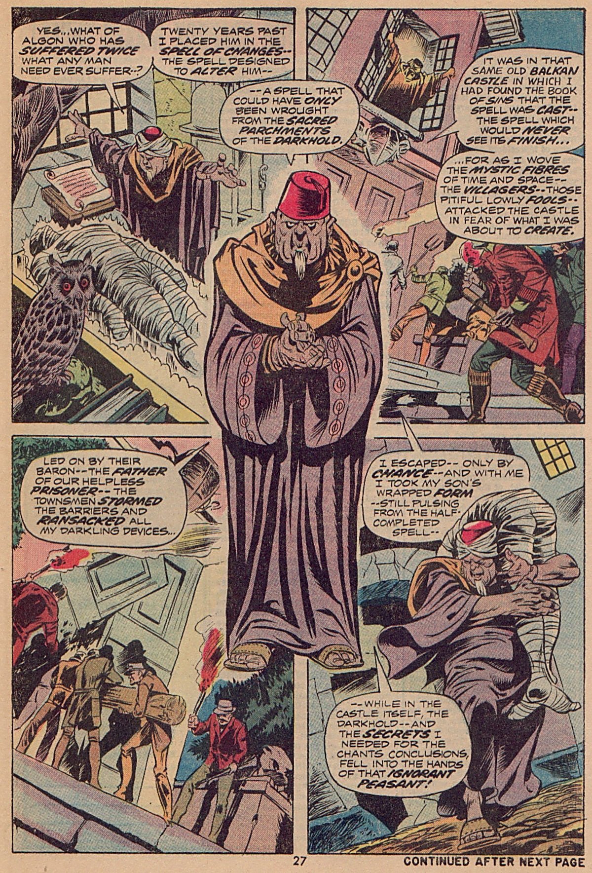 Read online Werewolf by Night (1972) comic -  Issue #13 - 18