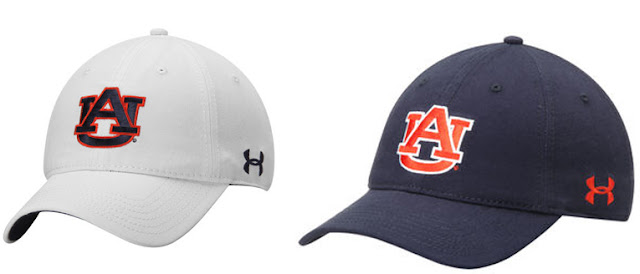 2016 Auburn Under Armour caps hats