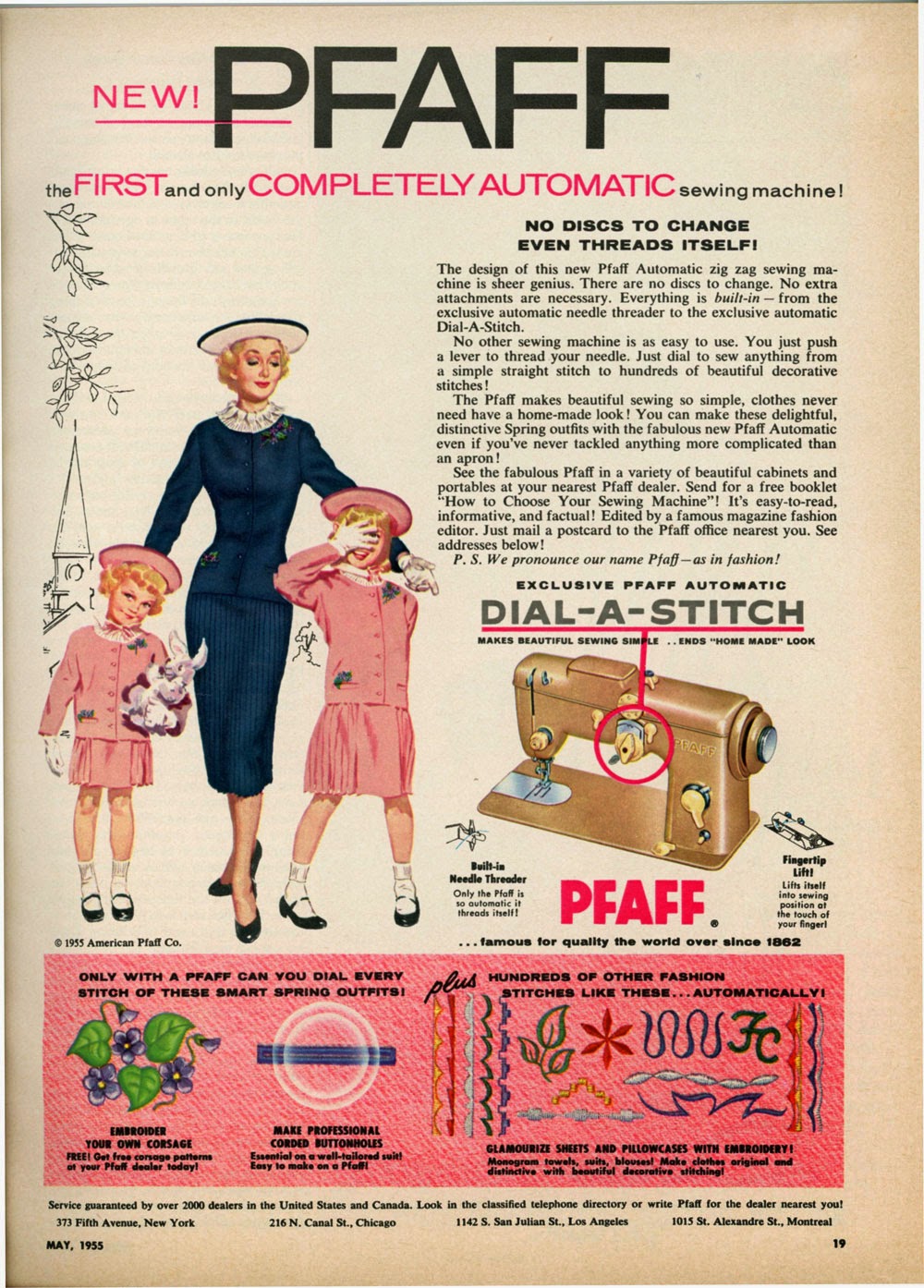 Zips & Darts How To Sell A Sewing Machine Ads From The 1950's