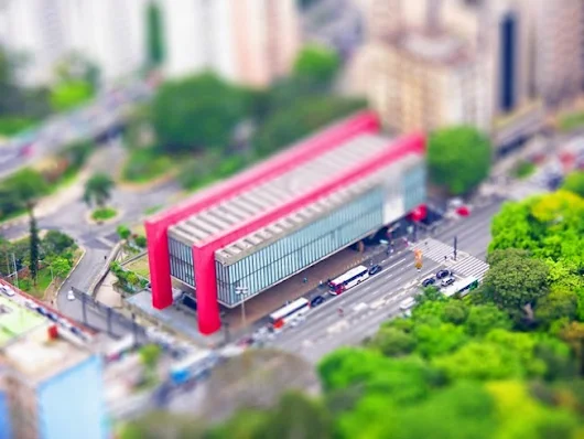Beautiful tilt shift photos of São Paulo | Discovering São Paulo