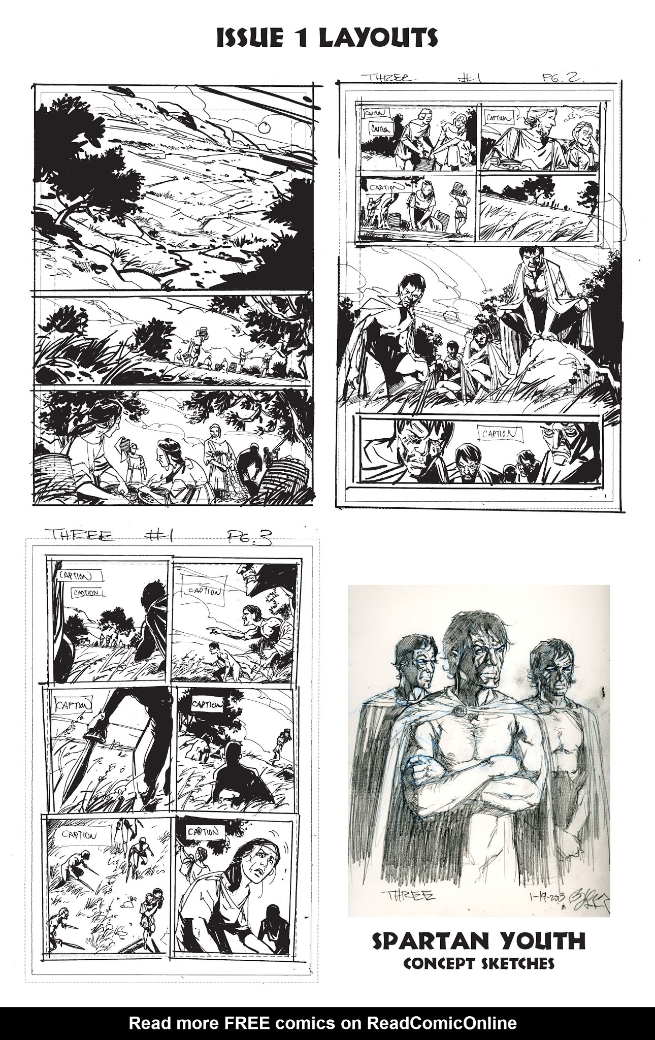 Read online Three comic -  Issue # TPB - 164