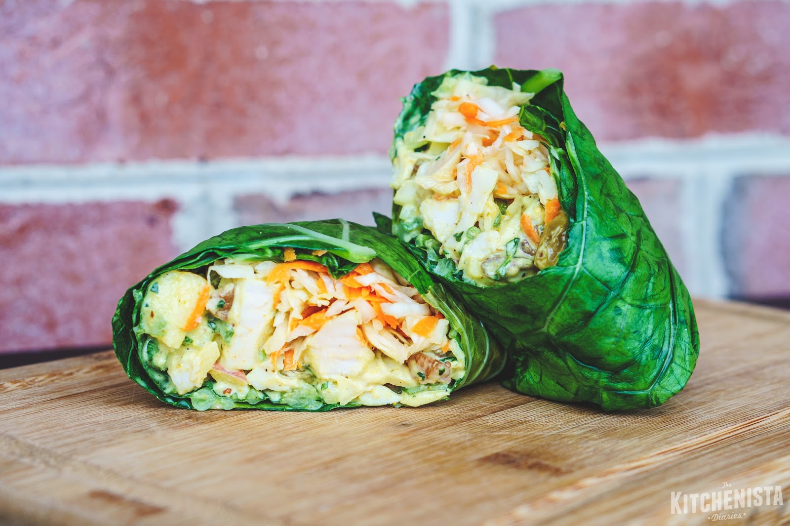 Chicken Salad Collard Wrap Chicken Salad Collard Wrap