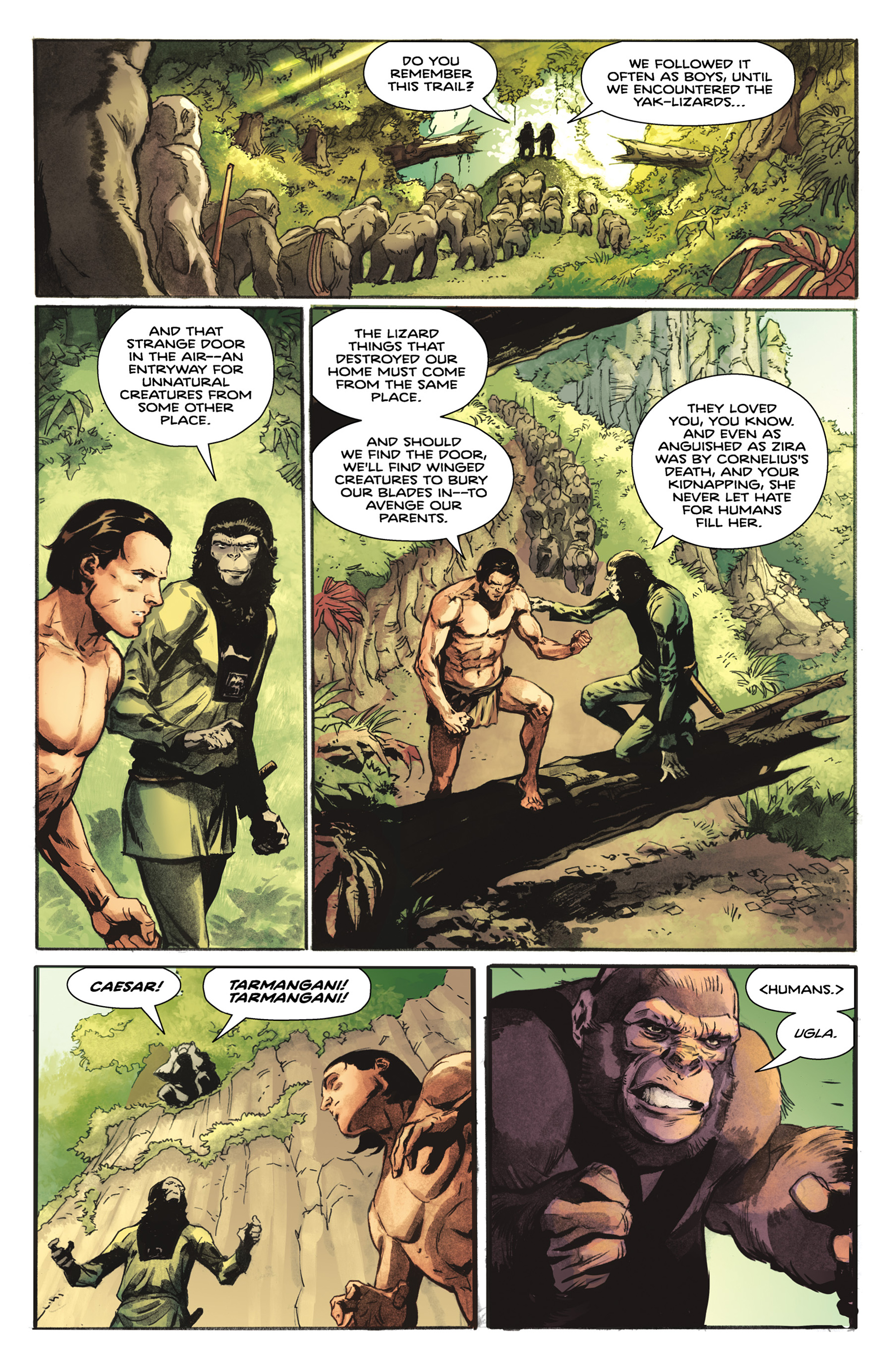 Read online Tarzan On the Planet of the Apes comic -  Issue #3 - 13