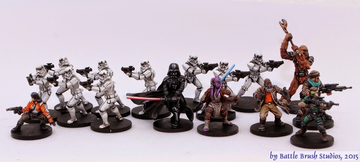 Showcase: 28mm Star Wars figures 