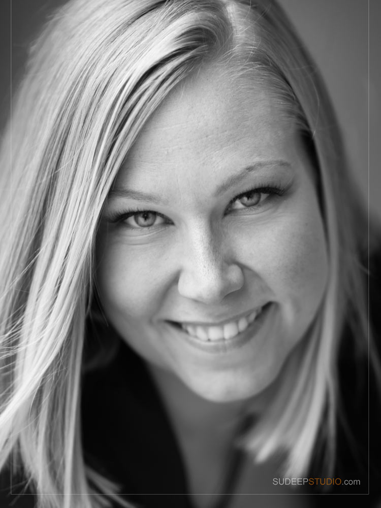 Black and White Professional Business Headshots Ann Arbor Headshot