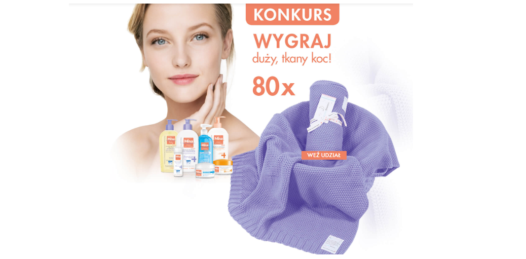 Wygraj duży tkany koc Konkurs