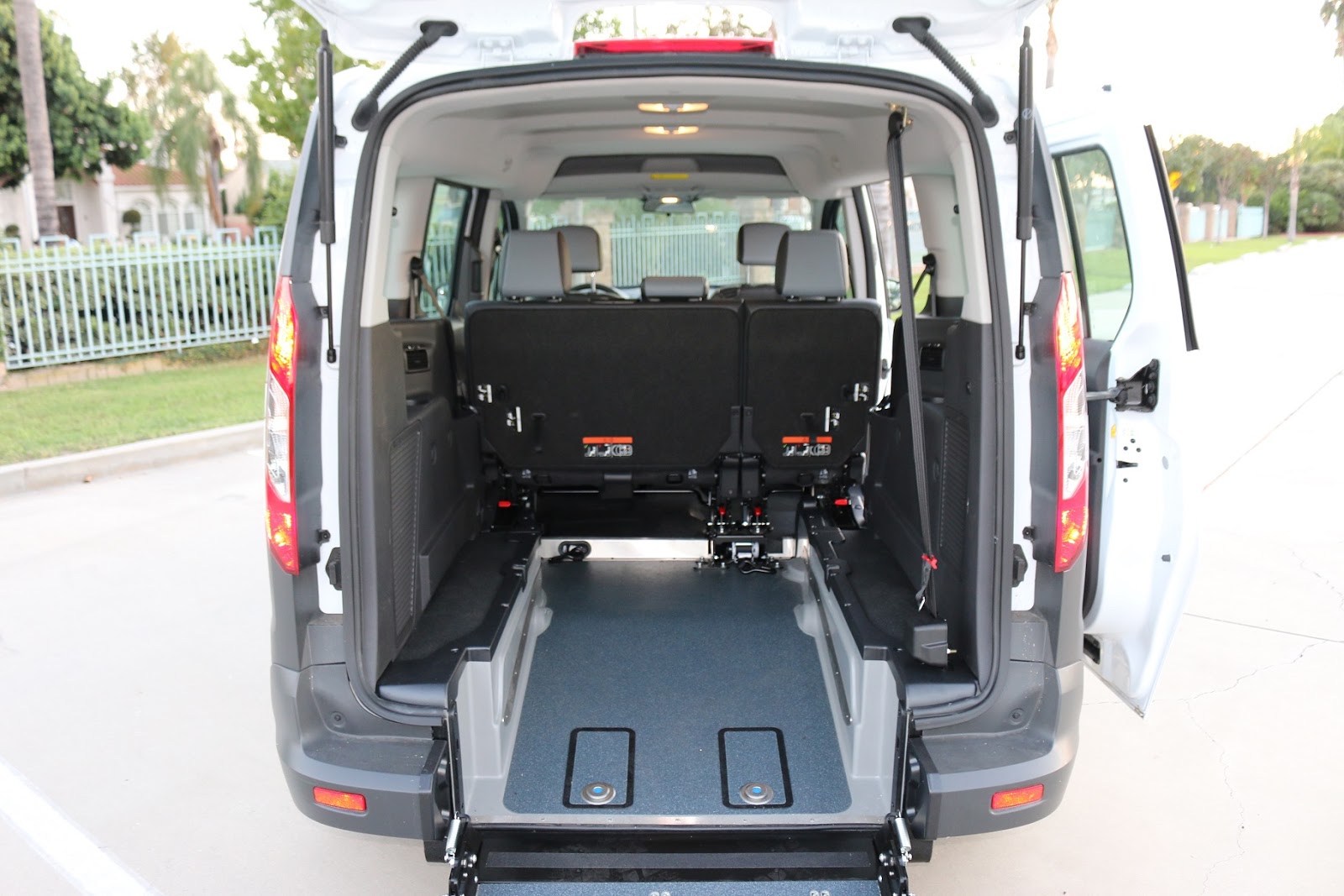 Sunset Vans Ford Transit Connect Rear Entry Ramp