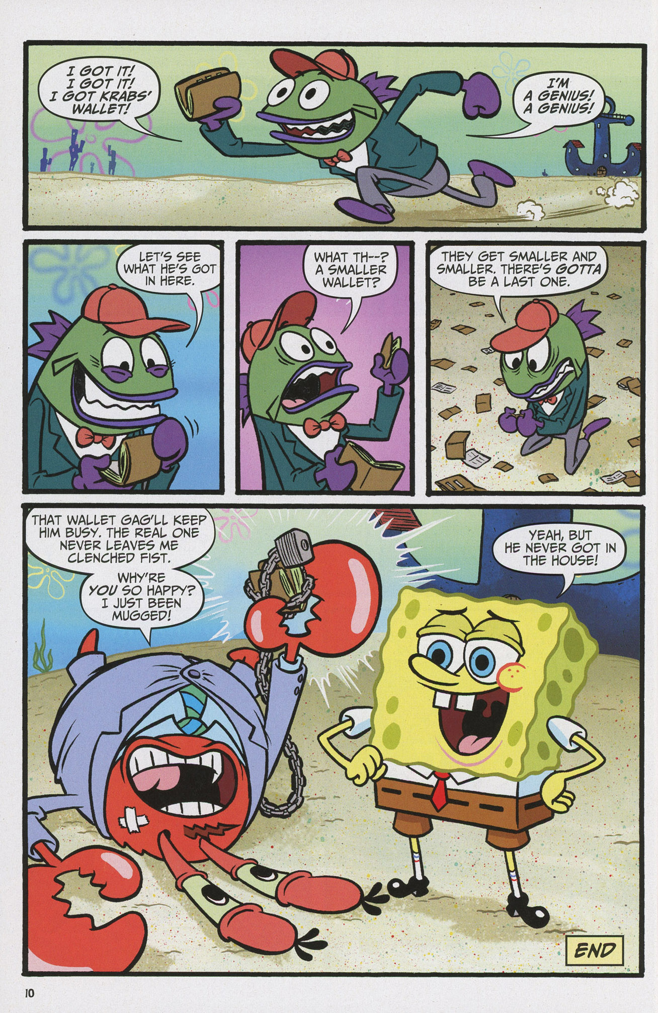 Read online SpongeBob Comics comic -  Issue #10 - 12
