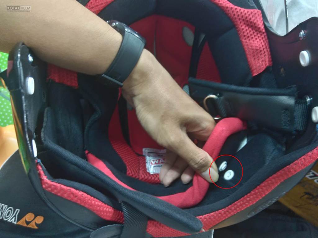 Cara Melepas Busa Helm KYT DJ Maru