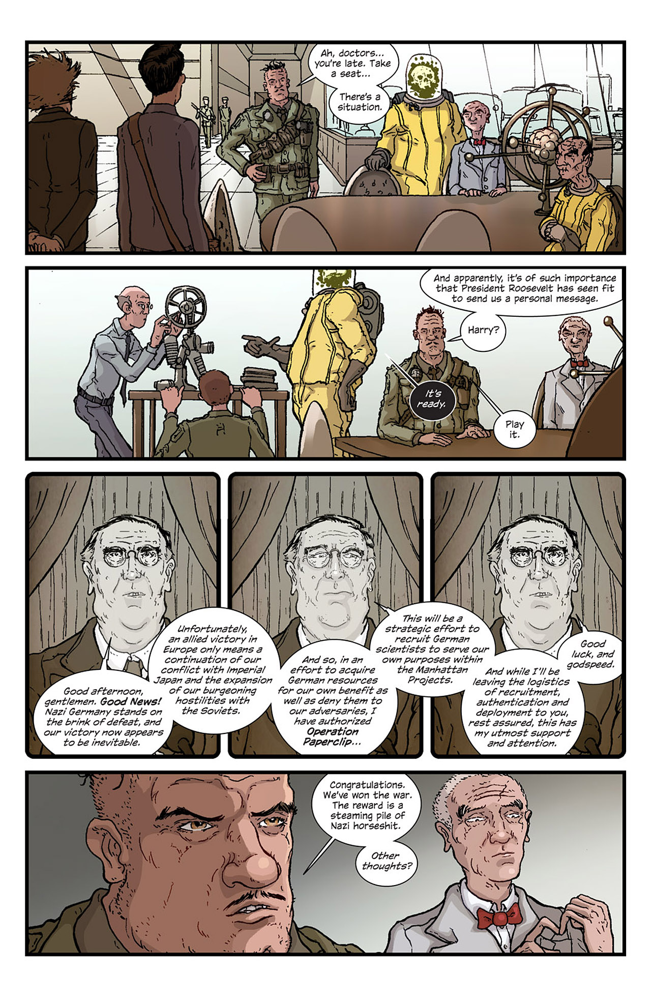 Read online The Manhattan Projects comic -  Issue #2 - 14
