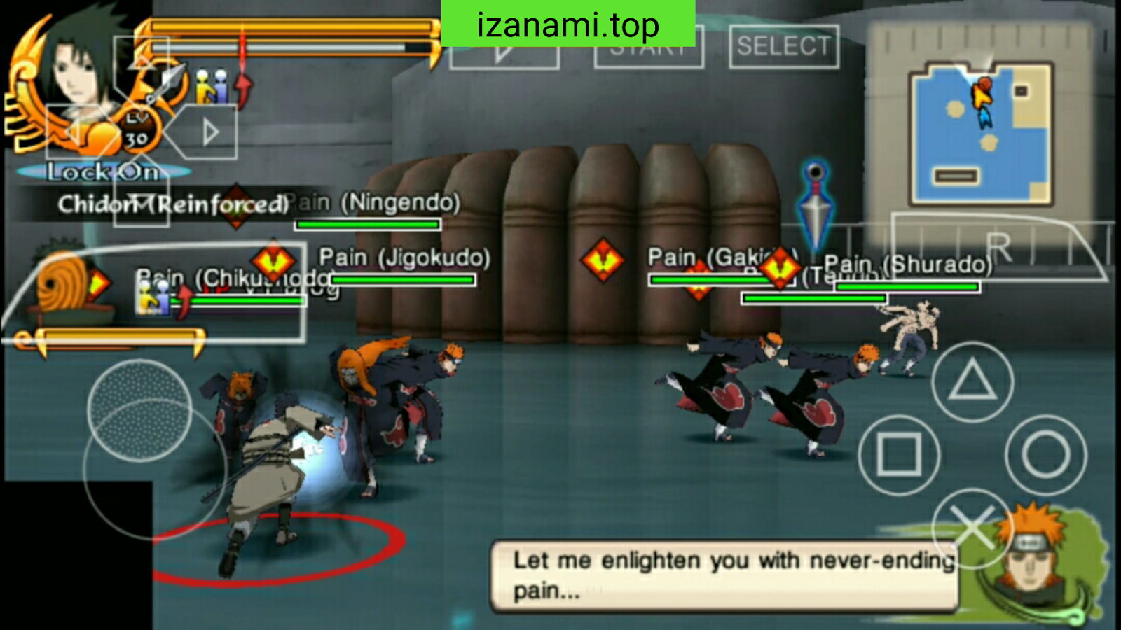 Jeu Gratuit Naruto Shippuden Ultimate Ninja Storm 4 MOD PPSSPP pour le