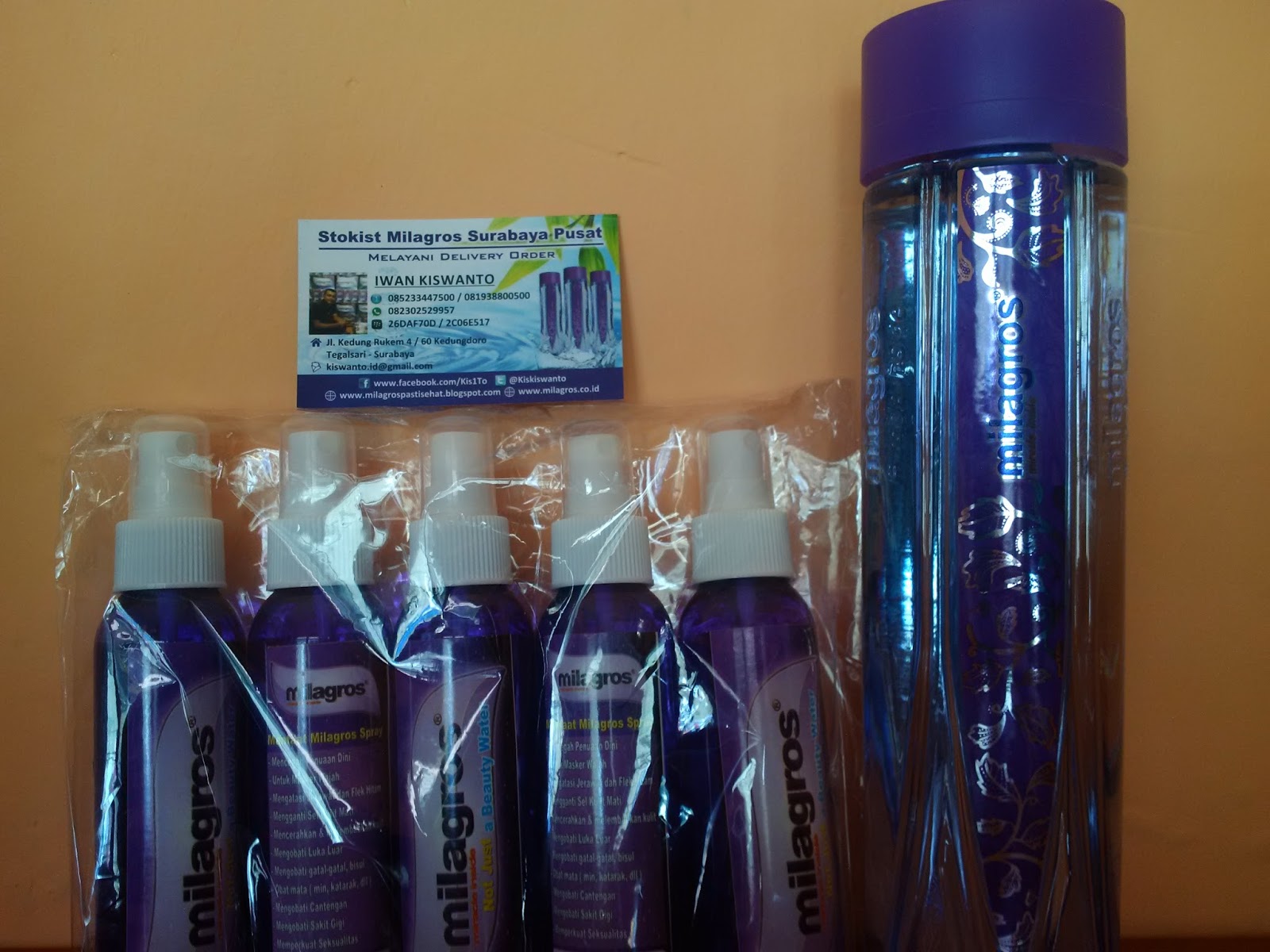 Milagros Bermanfaat Untuk Dalam &amp; Luar Tubuh | Air Milagros Bekasi