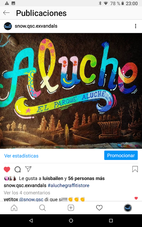 Mural aluche