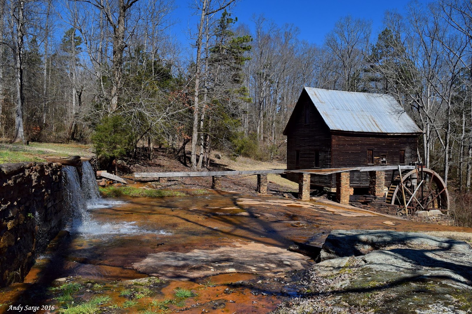 Ragsdale Mill Deep in the Woods of Banks County
