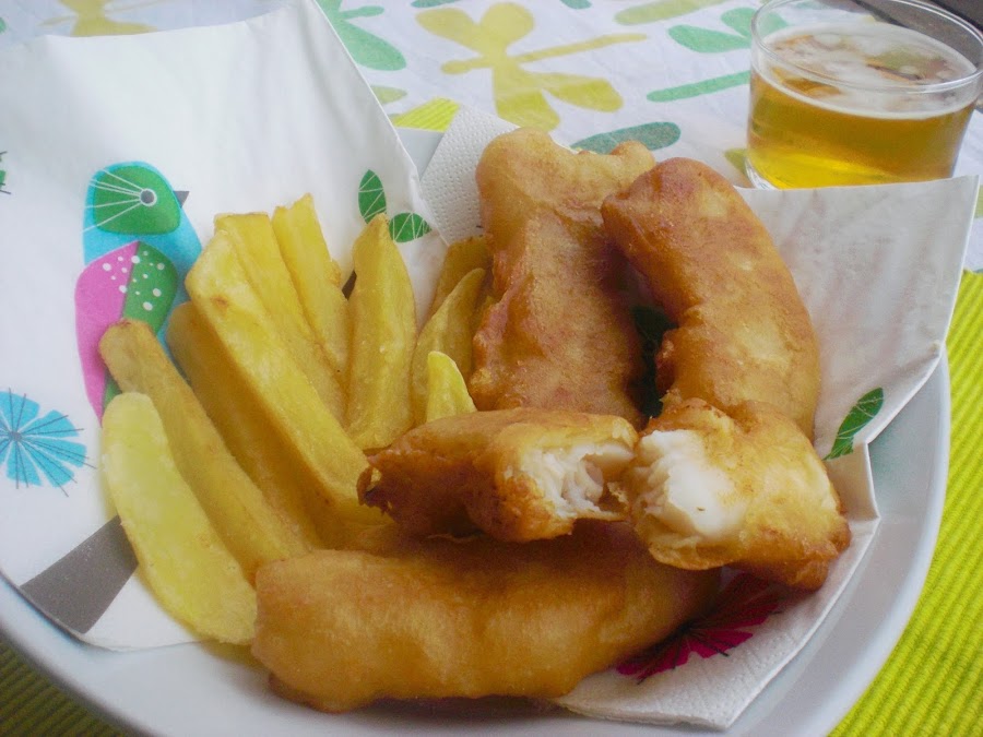 Fish & Chips sin lactosa
