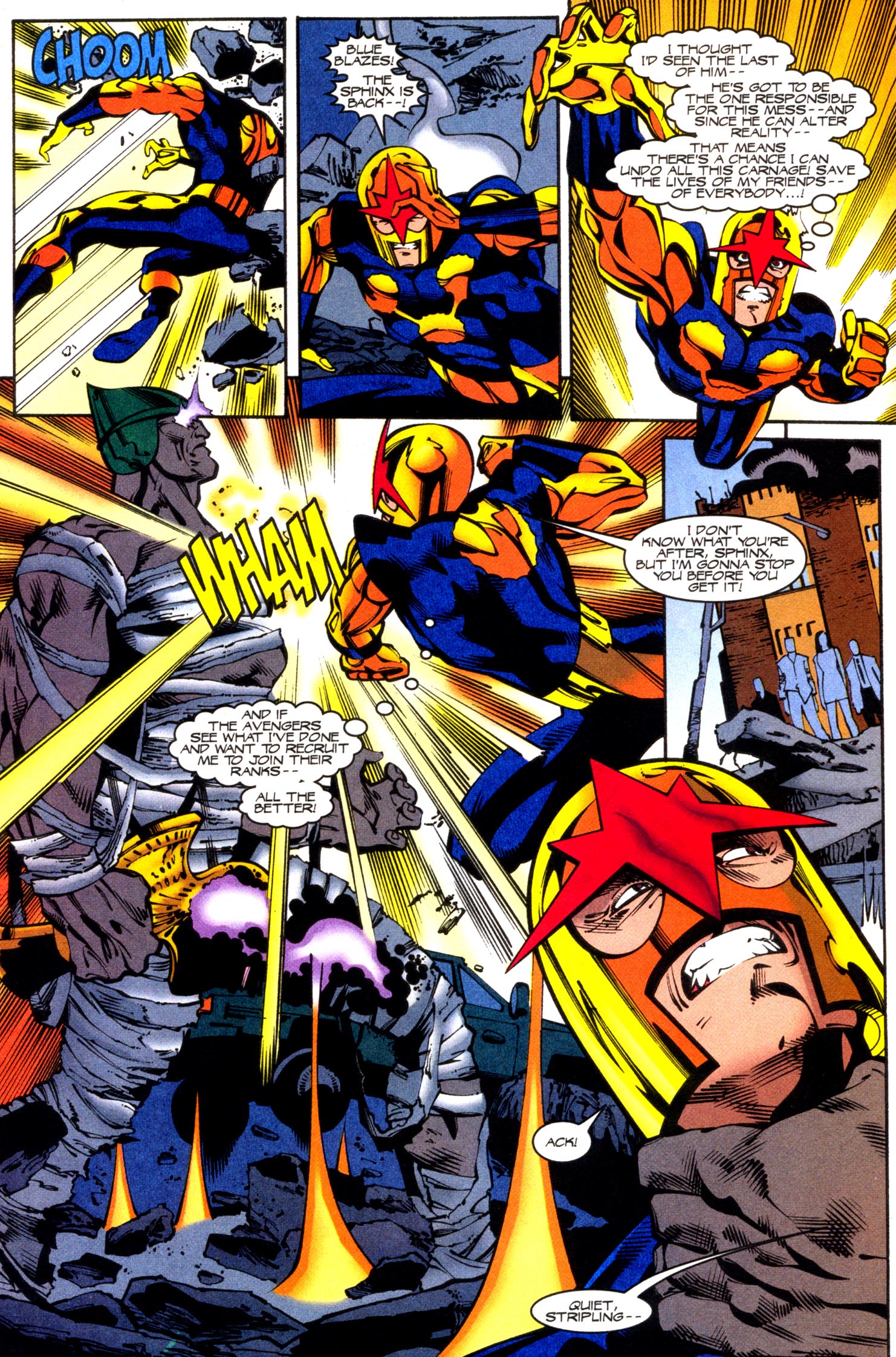 Read online Nova (1999) comic -  Issue #6 - 12