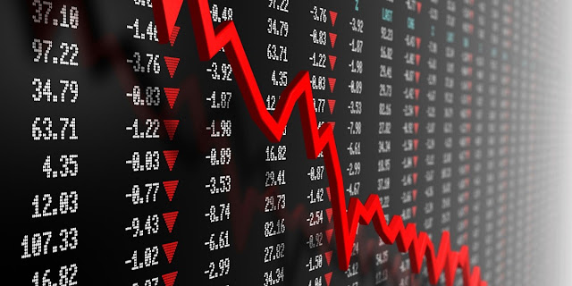 Stock Market Downward Trend Chart