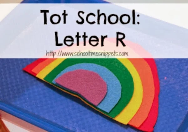 Tot School Letter R
