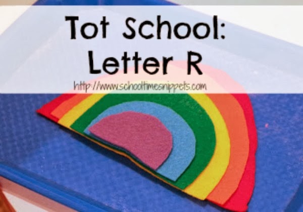 Letter R Toddler Activities | School Time Snippets