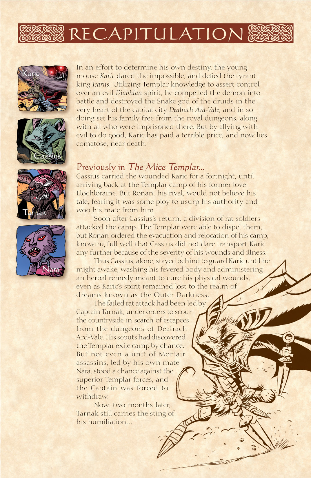 Read online The Mice Templar Volume 3: A Midwinter Night's Dream comic -  Issue #6 - 3