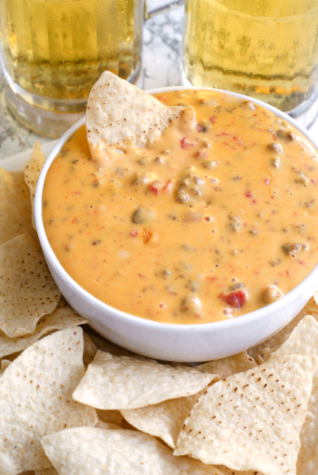 Cindee&amp;#39;s Nacho Cheese Sausage Dip | The Two Bite Club