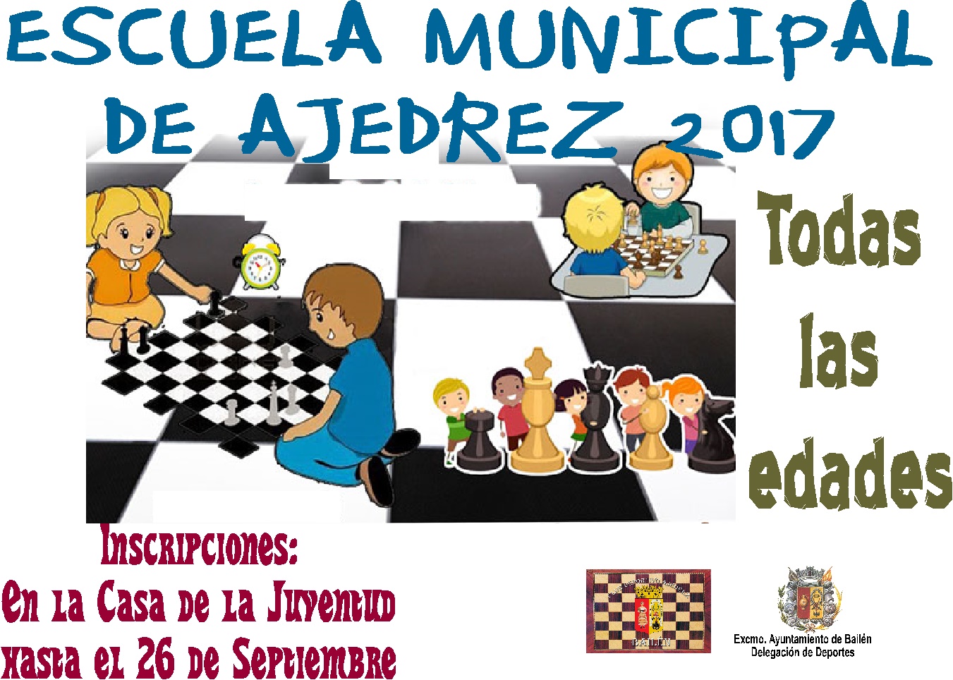 BAILÉN INFORMATIVO ABIERTO EL PLAZO DE INSCRIPCIÓN PARA LAS ESCUELAS BAILÉN INFORMATIVO ABIERTO EL PLAZO DE INSCRIPCIÓN PARA LAS ESCUELAS