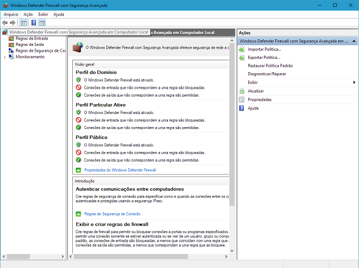 Como Ativar Ou Desativar O Firewall Do Windows