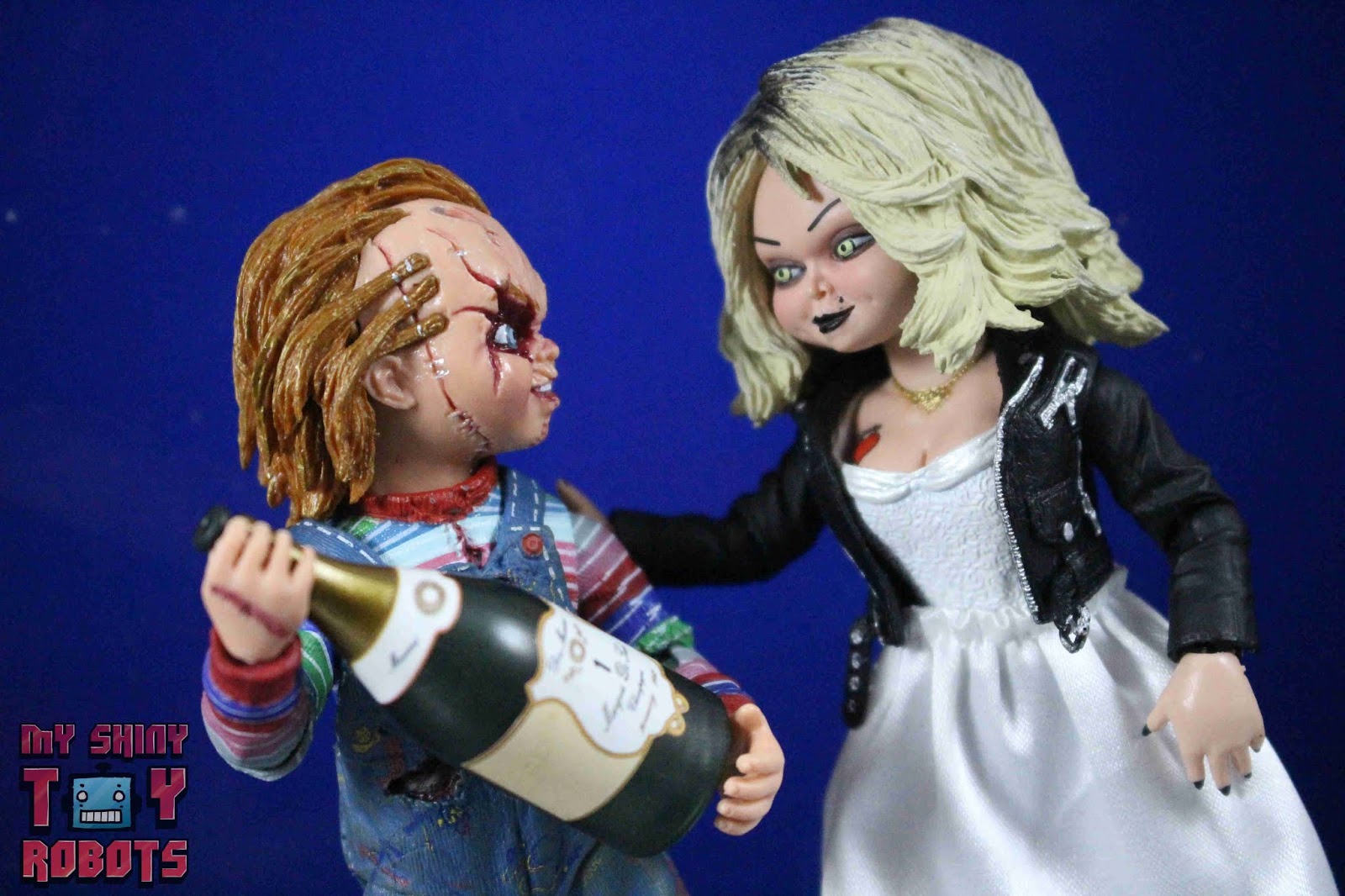 chucky and tiffany figures