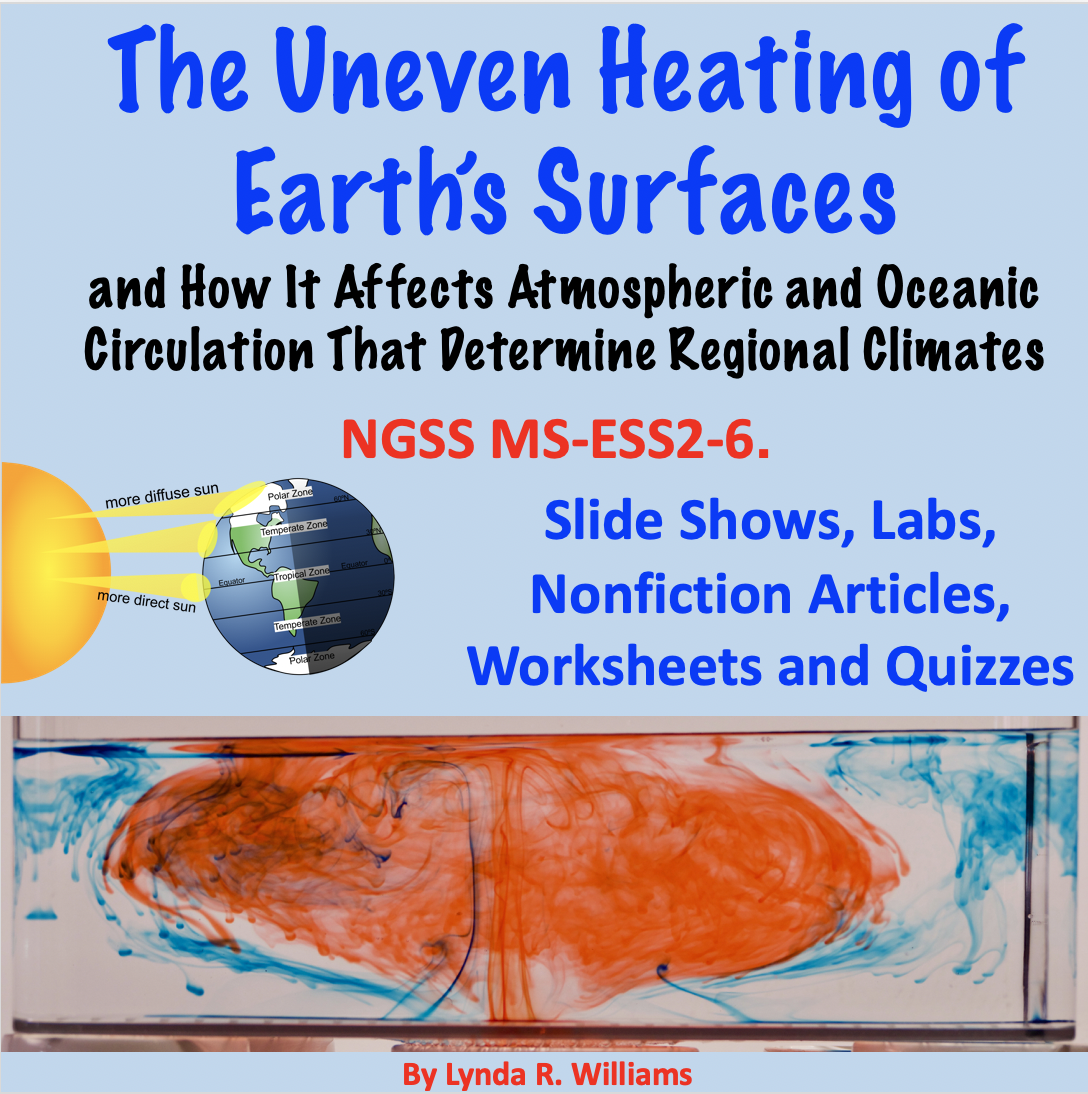 The Uneven Heating of the Earth's Surface NGSS MS ESS26 Teaching Science with Lynda R. Williams